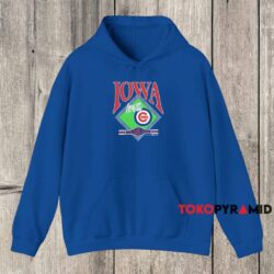 Iowa Cubs Class Aaa Baseball Shirt Blue Hoodie