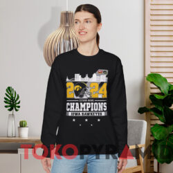 Iowa Hawkeyes 2024 Citrus Bowl Champions T-shirt 2 Iowa Hawkeyes 2024 Citrus Bowl Champions T shirt Black Sweatshirt