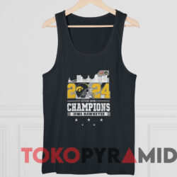 Iowa Hawkeyes 2024 Citrus Bowl Champions T-shirt 4 Iowa Hawkeyes 2024 Citrus Bowl Champions T shirt Black TankTop