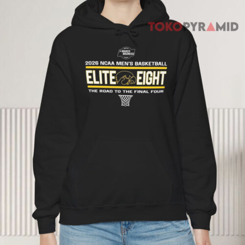 Iowa Hawkeyes 2026 Men’s Basketball Elite 8 Bound Hoodie