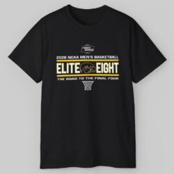 Iowa Hawkeyes 2026 Men’s Basketball Elite 8 Bound T shirt