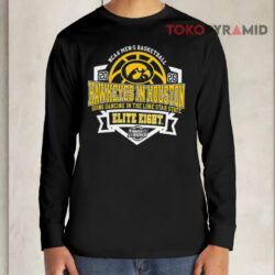 Iowa Hawkeyes Ncaa Men’s Basketball Elite 8 Bound Long sleeved