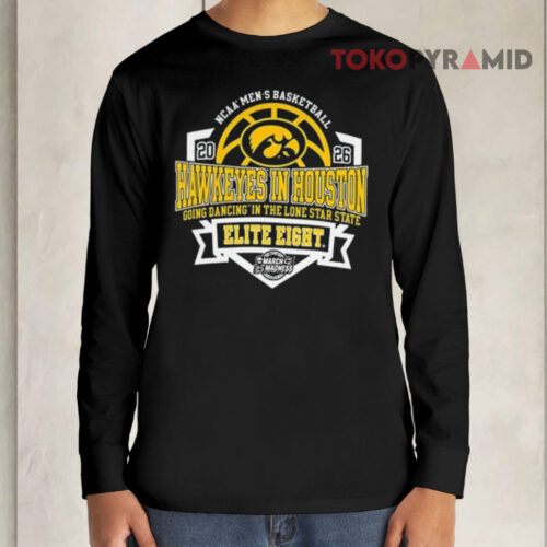 Iowa Hawkeyes Ncaa Men’s Basketball Elite 8 Bound Long sleeved