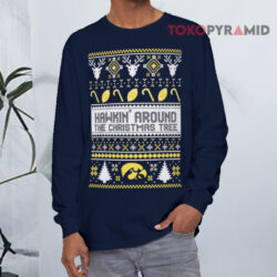 Iowa Hawkeyes Ugly Christmas Long sleeved