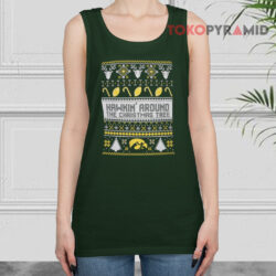 Iowa Hawkeyes Ugly Christmas Tank Top
