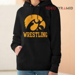 Iowa Hawkeyes Wrestling Logo Shirt 4 Iowa Hawkeyes Wrestling Logo Hoodie