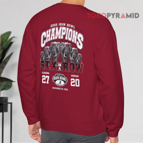 Iron Bowl 2025 Sweatshirt Back