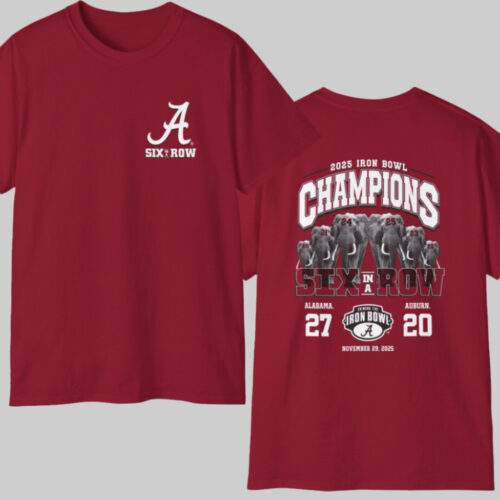 Iron Bowl 2025 T shirt