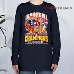 Iron Bowl Champions 2025 Auburn Tigers Beat Alabama Crimson Tide Long sleeved