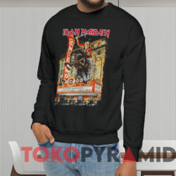 Iron Maiden 2012 Maiden England Chicago T shirt Black Sweatshirt