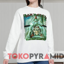 Iron Maiden Aces High T shirt White Sweatshirt