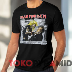 Iron Maiden Be Quick Or Be Dead T shirt Black T shirt