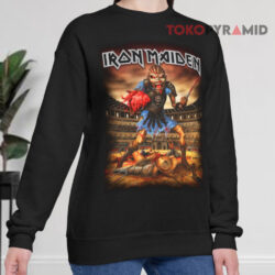 Iron Maiden Book Of Souls Italy Event Shirt 3 Iron Maiden Book Of Souls Italy Event Sweatshirt Front