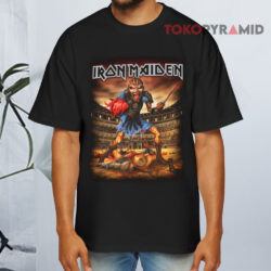 Iron Maiden Book Of Souls Italy Event T shirt Front