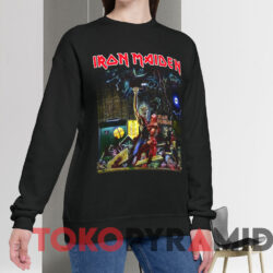 Iron Maiden Bring Your Daughter To The Slaughter T-shirt 3 Iron Maiden Bring Your Daughter To The Slaughter T shirt Black Sweatshirt