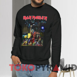 Iron Maiden Bring Your Daughter To The Slaughter T-shirt 2 Iron Maiden Bring Your Daughter To The Slaughter T shirt Black Sweatshirt