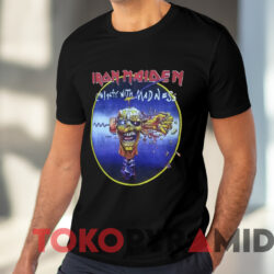 Iron Maiden Can I Play With Madness T shirt Black T shirt