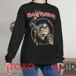 Iron Maiden Eddie Hook T shirt Black Sweatshirt