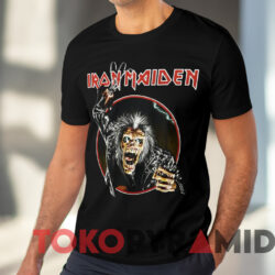Iron Maiden Eddie Hook T shirt Black T shirt