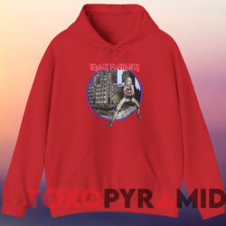Iron Maiden Eddie Luvs Noo Yawk 1985 Tour T shirt Red Hoodie