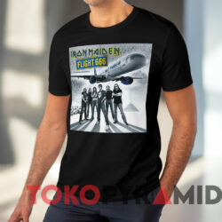 Iron Maiden Flight 666 T shirt Black T shirt