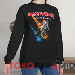 Iron Maiden Infinite Dreams T shirt Black Sweatshirt