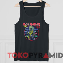 Iron Maiden Killer World Tour 1981 T-shirt 5 Iron Maiden Killer World Tour 1981 T shirt Black TankTop