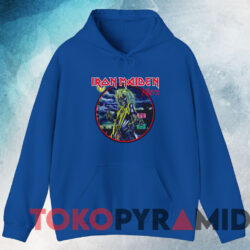 Iron Maiden Killer World Tour 1981 T-shirt 4 Iron Maiden Killer World Tour 1981 T shirt Blue Hoodie