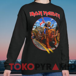 Iron Maiden Legacy of the Beast Canada Event T-shirt 2 Iron Maiden Legacy Of The Beast Canada Event T shirt Black Sweatshirt