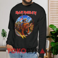 Iron Maiden Legacy of the Beast Canada Event T-shirt 3 Iron Maiden Legacy Of The Beast Canada Event T shirt Black Sweatshirt