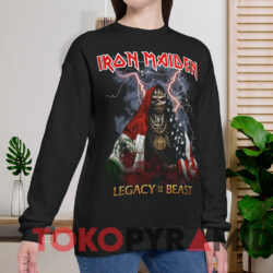 Iron Maiden Legacy Of The Beast Halloween T-shirt 2 Iron Maiden Legacy Of The Beast Halloween T shirt Black Sweatshirt