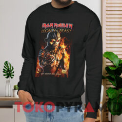 Iron Maiden Legacy Of The Beast T-shirt 3 Iron Maiden Legacy Of The Beast T shirt Black Sweatshirt