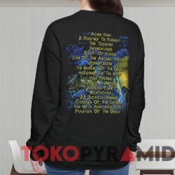 Iron Maiden Live After Death T shirt Black Sweatshirt