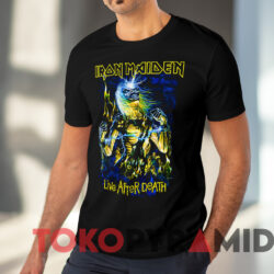Iron Maiden Live After Death T shirt Black T shirt