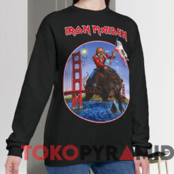 Iron Maiden Maiden England California 2012 Tour T shirt Black Sweatshirt
