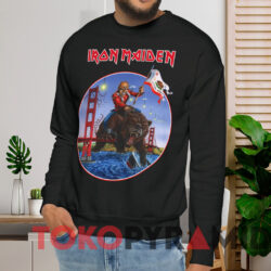 Iron Maiden Maiden England California 2012 Tour T shirt Black Sweatshirt