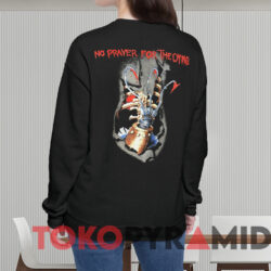 Iron Maiden No Prayer For The Dying T-shirt 3 Iron Maiden No Prayer For The Dying T shirt Black Sweatshirt