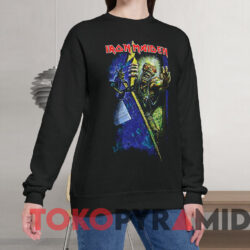 Iron Maiden No Prayer For The Dying T shirt Black Sweatshirt