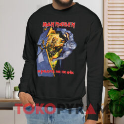 Iron Maiden No Prayer For The Dying T-shirt 2 Iron Maiden No Prayer For The Dying T shirt Black Sweatshirt