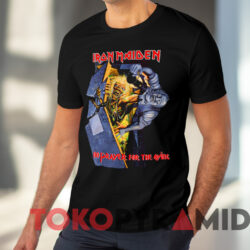 Iron Maiden No Prayer For The Dying T shirt Black T shirt