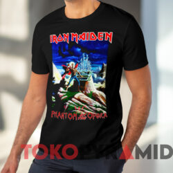 Iron Maiden Phantom Of The Opera T shirt Black T shirt