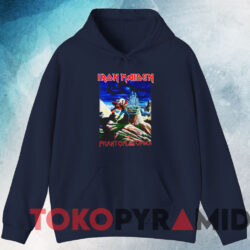 Iron Maiden Phantom of the Opera T-shirt 4 Iron Maiden Phantom Of The Opera T shirt Navy Hoodie