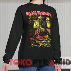 Iron Maiden Piece Of Mind T-Shirt 3 Iron Maiden Piece Of Mind T shirt Black Sweatshirt