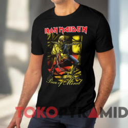 Iron Maiden Piece Of Mind T shirt Black T shirt