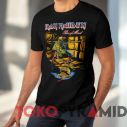 Iron Maiden Piece Of Mind T shirt Black T shirt