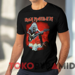 Iron Maiden Real Live Tour 1993 T shirt Black T shirt