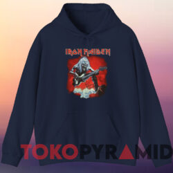 Iron Maiden Real Live Tour 1993 T-shirt 4 Iron Maiden Real Live Tour 1993 T shirt Navy Hoodie