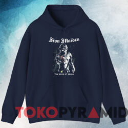 Iron Maiden Sacrifice Ed Book Of Souls T-shirt 4 Iron Maiden Sacrifice Ed Book Of Souls T shirt Navy Hoodie