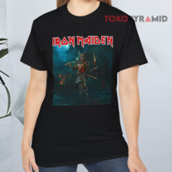 Iron Maiden Senjutsu Eddie T shirt Front