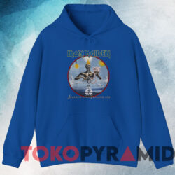 Iron Maiden Seventh Son Of A Seventh Son T shirt Blue Hoodie